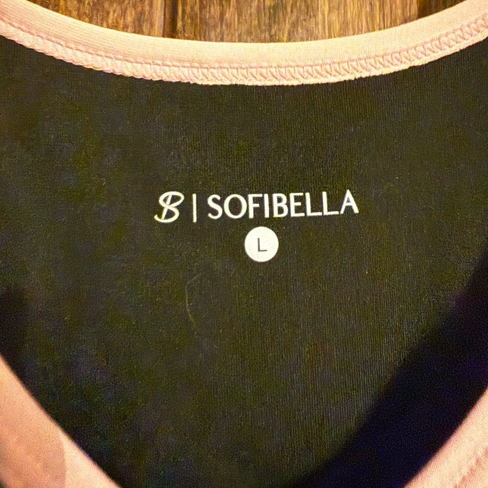 Sofibella Gray And Silver Snake Print Tennis Top - image 2